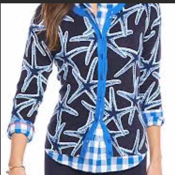 CROWN & IVY STARFISH CARDIGAN